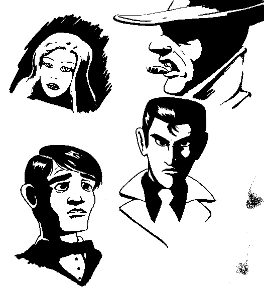 Noir Sketches 2