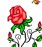 Pixel Rose