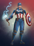 Captain America by NikoAlecsovich