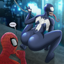 Spidey meets she Venom