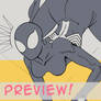 Symbiote Spider-girl WIP Preview!