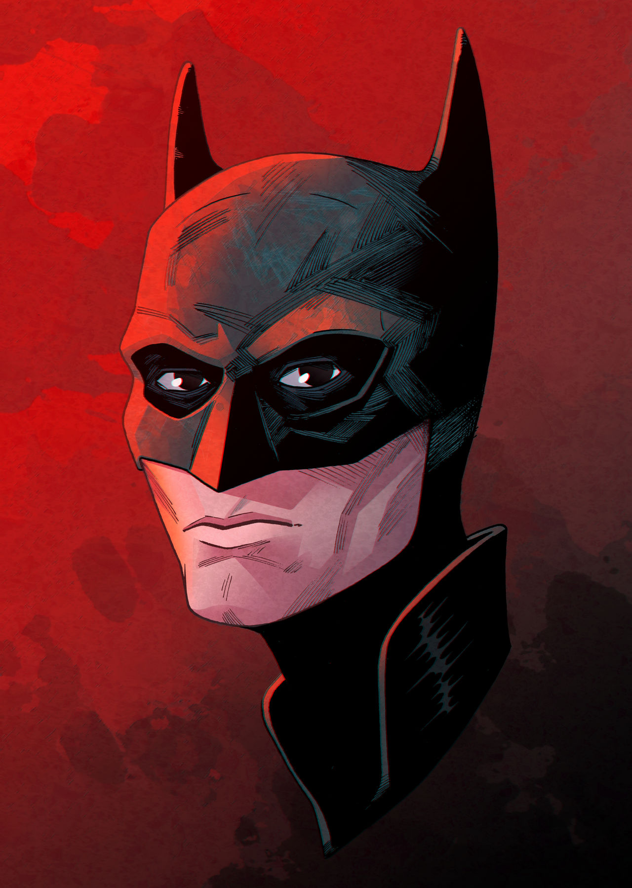 The batman - color by NikoAlecsovich on DeviantArt