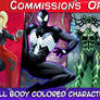 COMMISSIONS OPEN! - MAY 2022