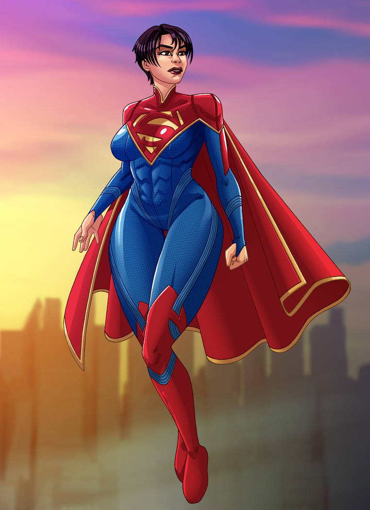 Supergirl The Flash By NikoAlecsovich On DeviantArt supergirl-the-flash-by-nikoalecsovich-on-deviantart