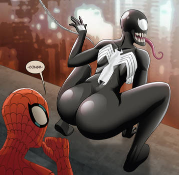 Spidey meets she Venom - Recolor