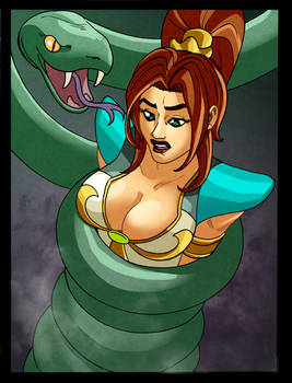 Teela is trapped!