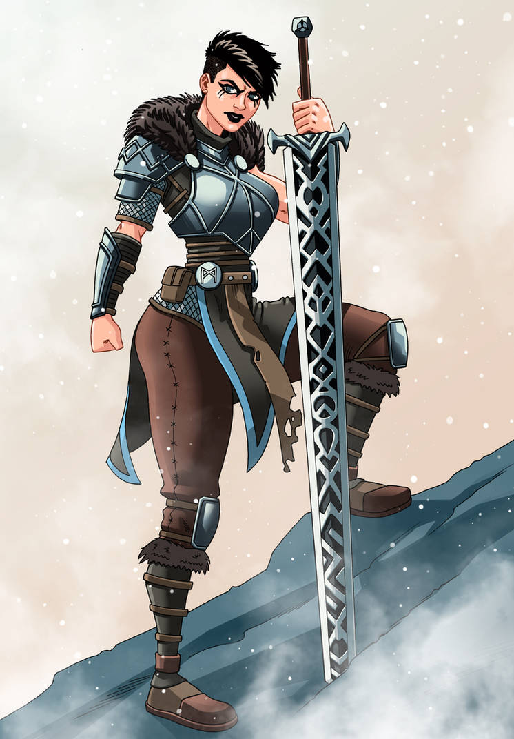 Freya Riding Wolf Freya Wolf-Scarred by NikoAlecsovich on DeviantArt