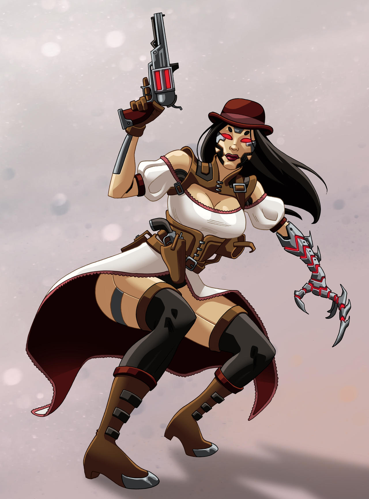 Clockwork Deviantart Clockwork Widow by NikoAlecsovich on DeviantArt