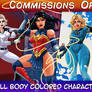 COMMISSIONS OPEN! March 2026