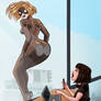 Spider-Trisha meets Betty Brant