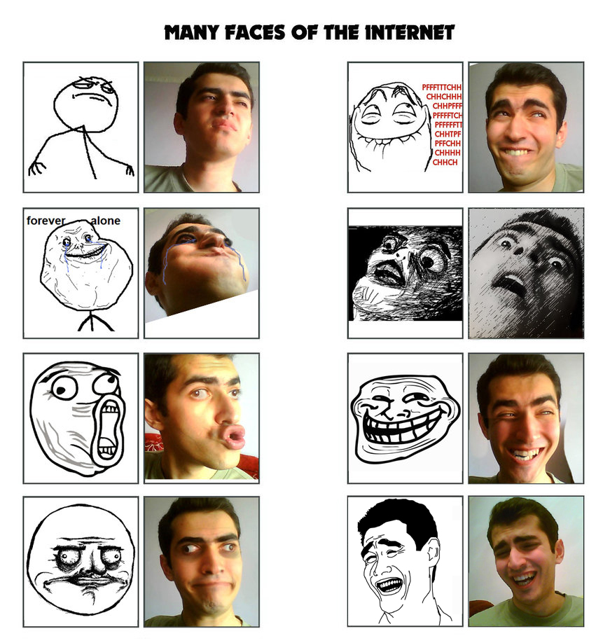 Many Faces of The Internet