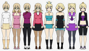 Fem Bunny And Origami Multi Outfits