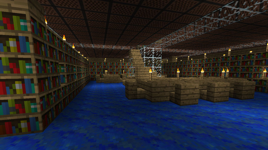 minecraft Library by akitl on DeviantArt