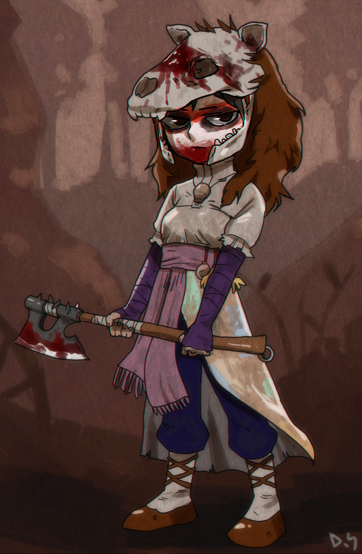 DbD Huntress by dalsegno2525 on DeviantArt
