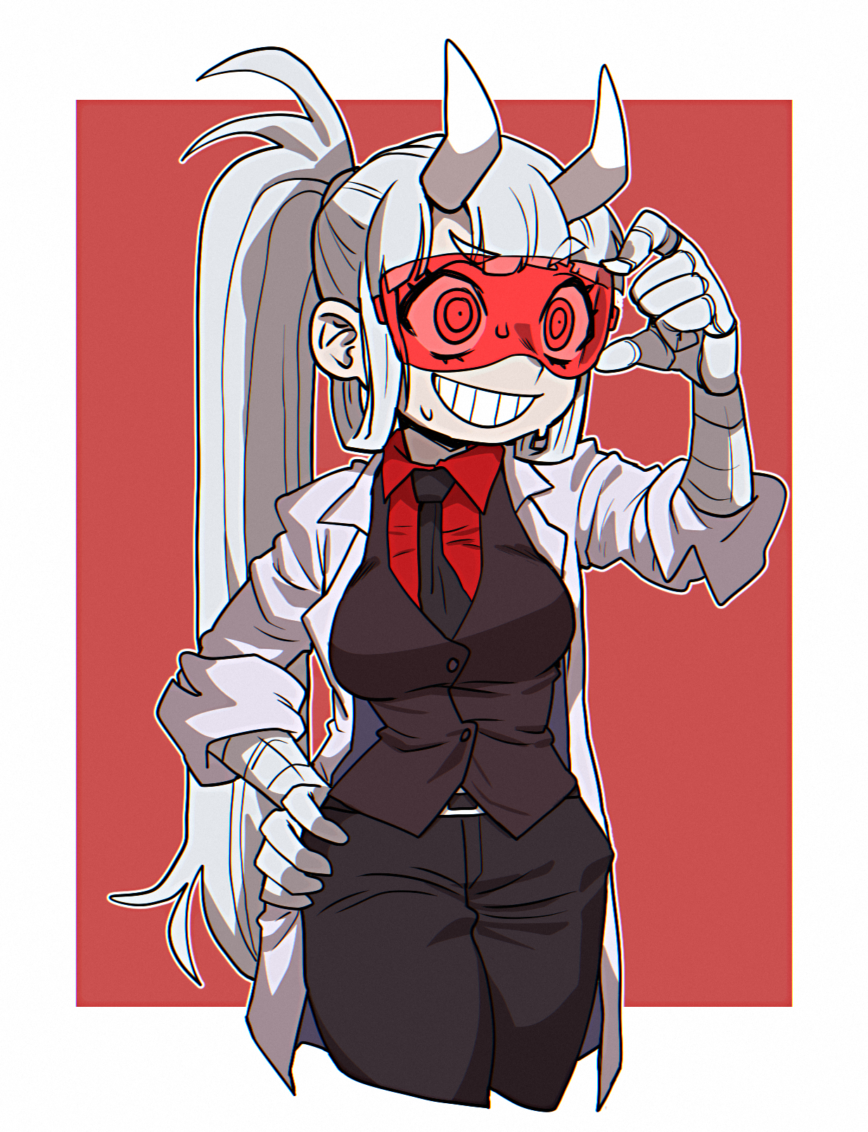 Loremaster Helltaker - Loremaster by dalsegno2525 on DeviantArt