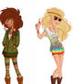 Hipster PJ girls