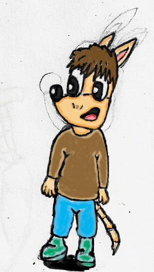 Kid sparkster tablet sketch