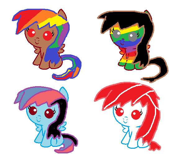 CLOSED FREE MLP Rainbow Dash Shipping ADOPTABLES