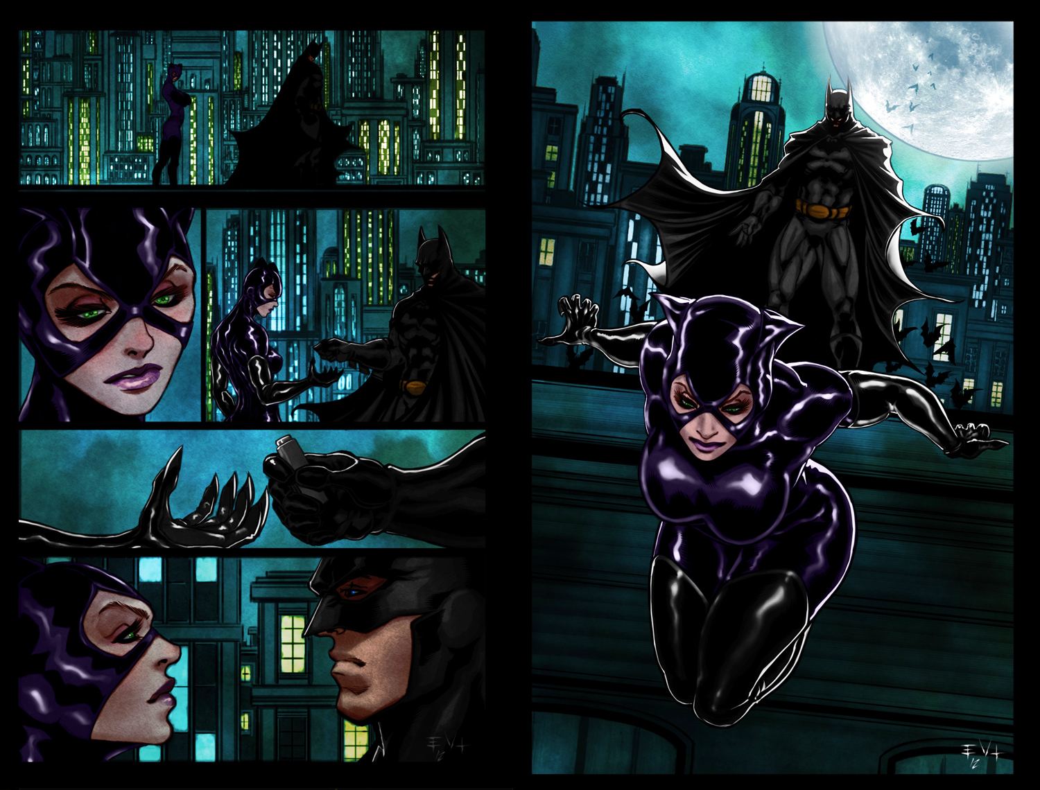 Batman #1 Catwoman комикс