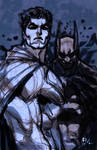 Superman Batman sketch
