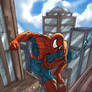 Spiderman Swinging