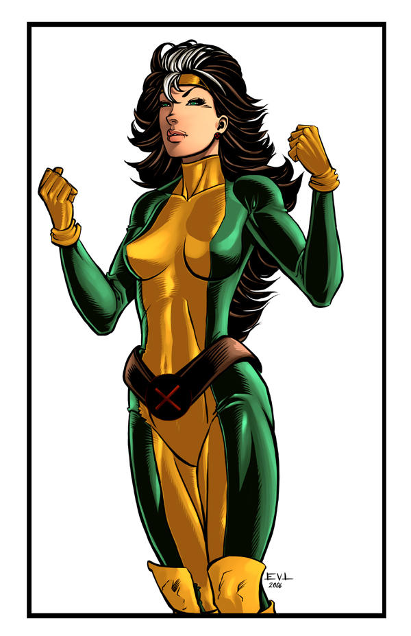 Rogue Colors -X-Men by ErikVonLehmann on DeviantArt