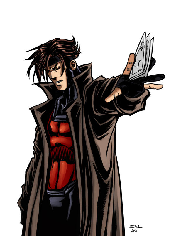 Gambit Signature Color XMEN-Gambit colors by ErikVonLehmann on DeviantArt