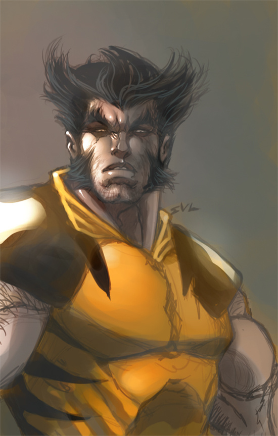 Wolverine doodle by ErikVonLehmann on DeviantArt