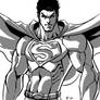 Superman-B+W