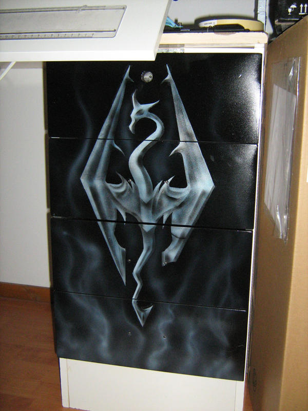Skyrim airbrushing by s0lar1x