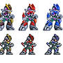 x8 armors (32 and 16 bit)