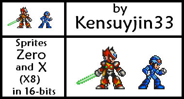 Remake sprites POKEMON Trainer RED (8-bit/16-bit) by kensuyjin33