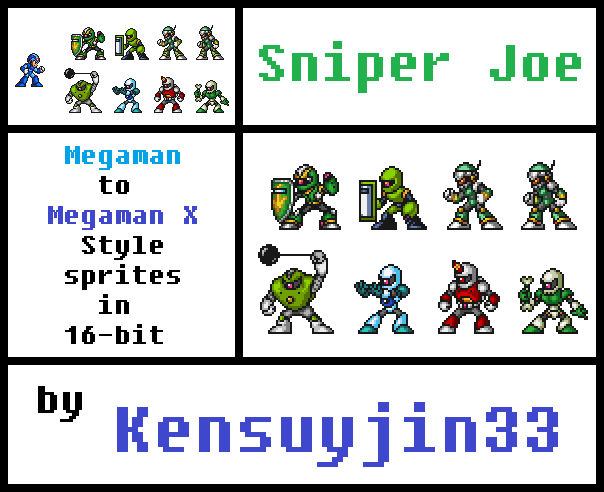 Sniper Joe In Megaman X Style By Kensuyjin33 By Kensuyjin33 On Deviantart Sniper Joe In Megaman X Style By Kensuyjin33 By Kensuyjin33 On Deviantart