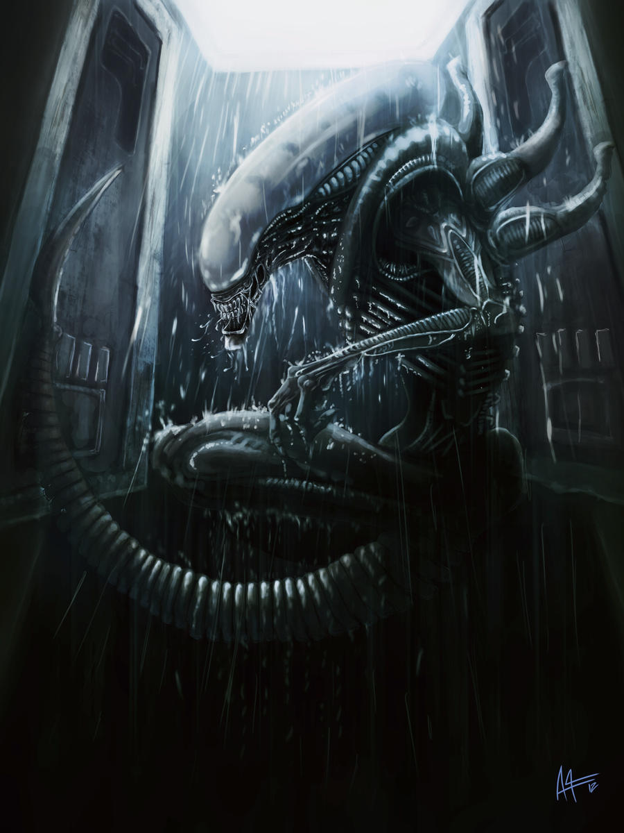 Alienoid Deviantart Alien by ZerzoulART on DeviantArt