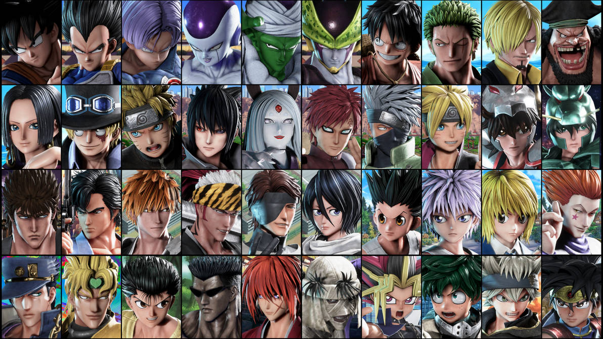 Another Jump Force Roster by VegWasTaken on DeviantArt