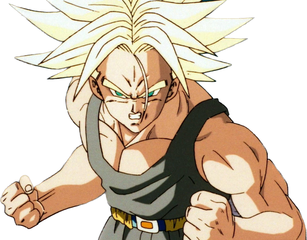 SSJ Trunks (PNG) by VegWasTaken on DeviantArt