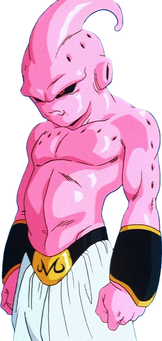 Kid Buu (PNG) by VegWasTaken on DeviantArt