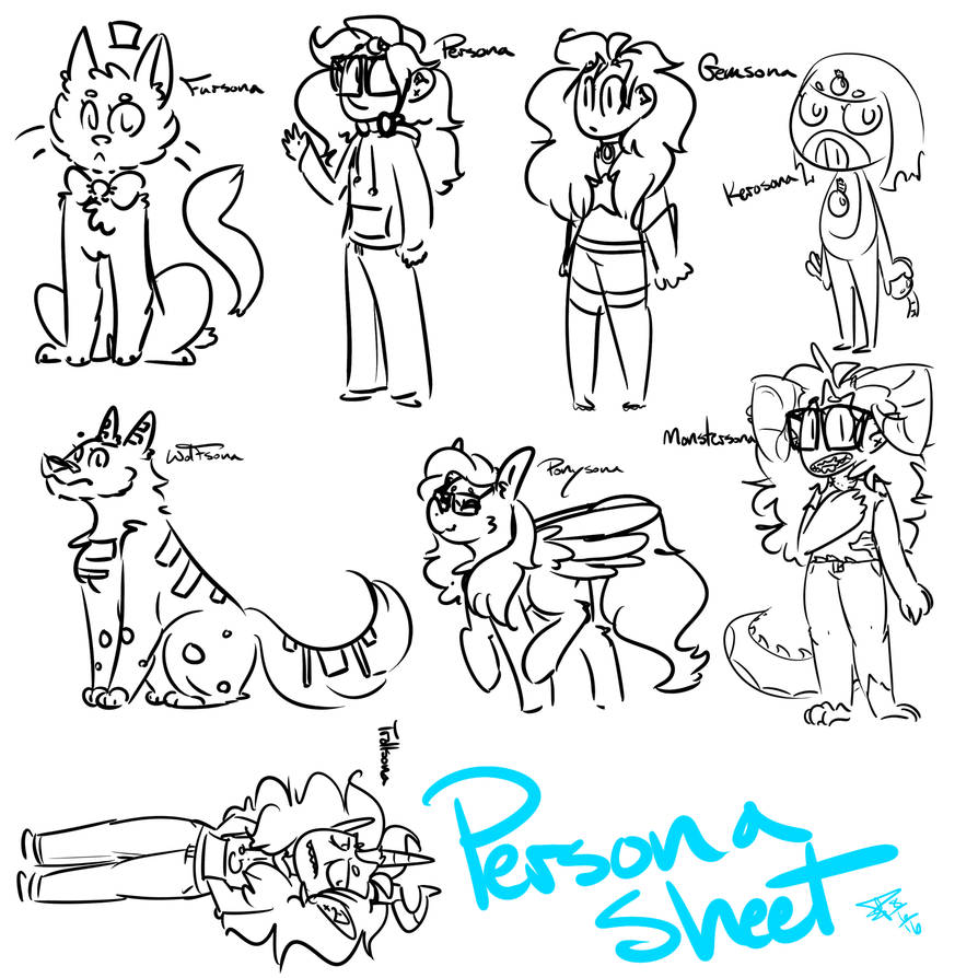 Persona Sheet by Liquid--Cake on DeviantArt