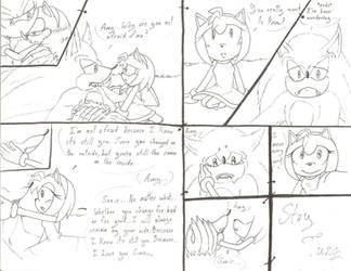 Werehog Sonic and Amy Comic Pt. 1