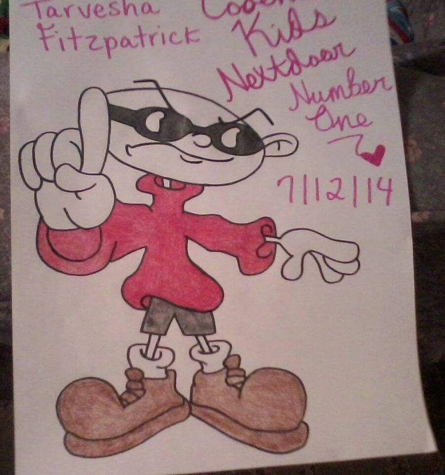 Number One From Codename Kids Next Door Drawing By