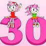 Amy Rose 30th Anniversary