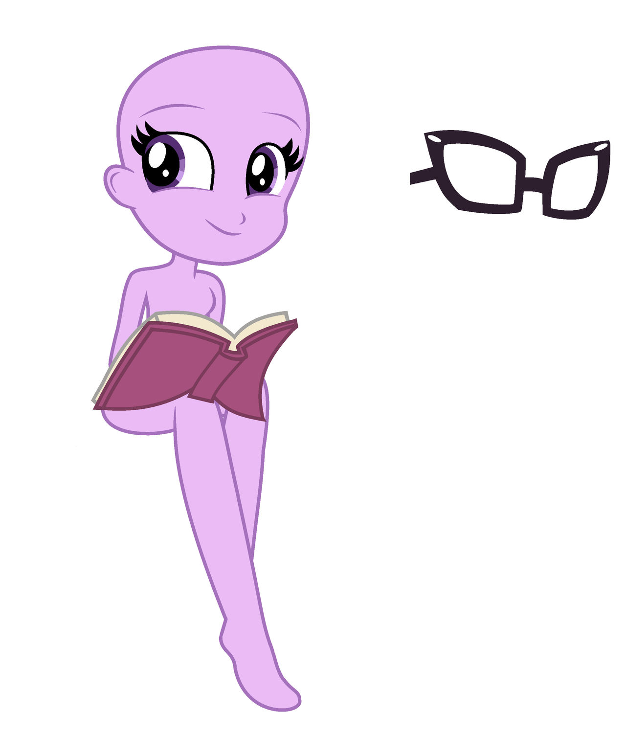 Mlp Boo Base MLP(Base #5)This Book Is Very Fool But I Read It by LightGlowSentry on ...