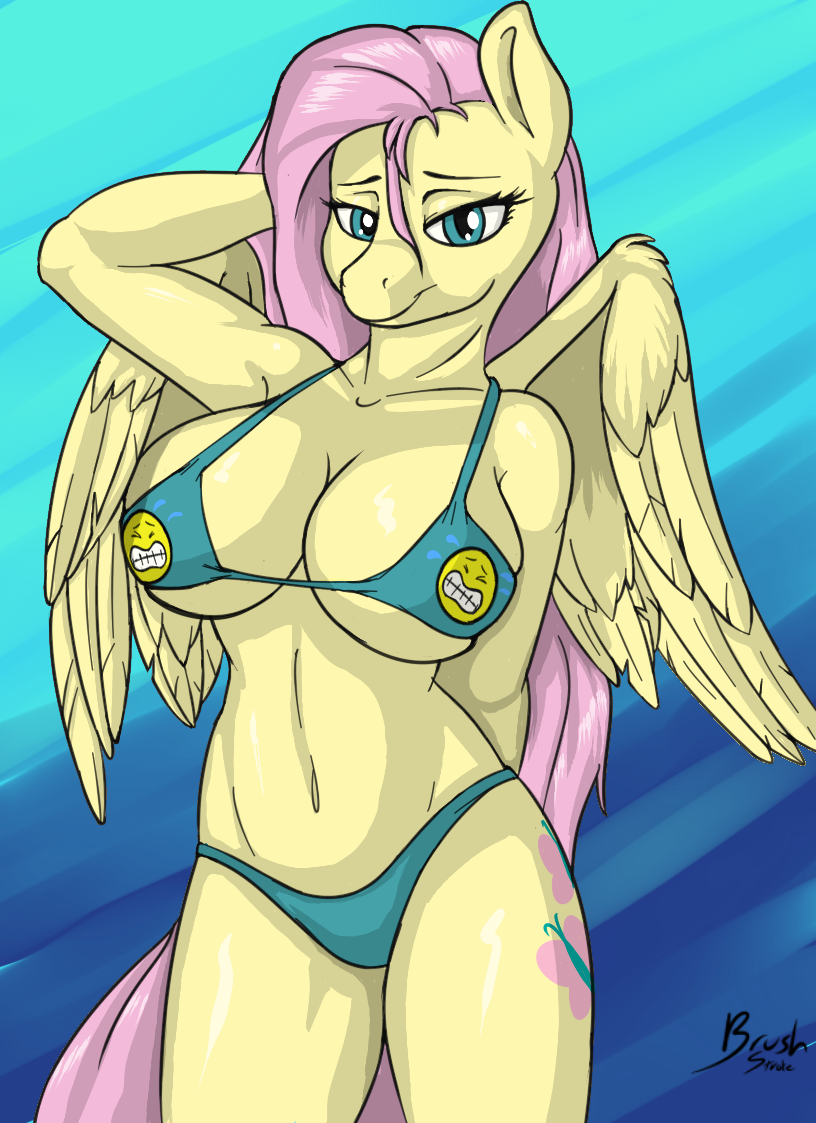 Fluttershy's New Bikini