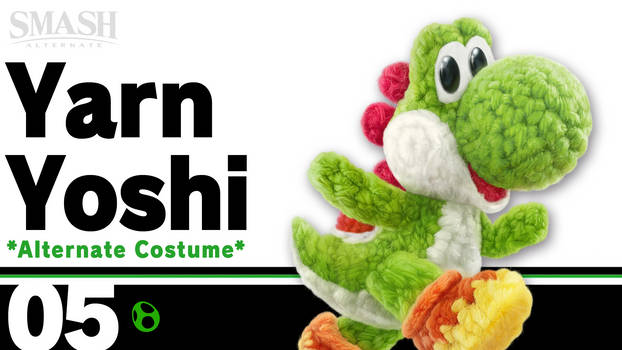 Yarn Yoshi - Smashified Costume