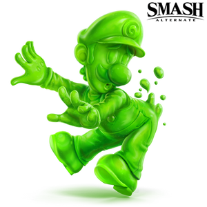 Gooigi - Alternate Costume - Transparent