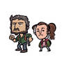 HBO's The Last of Us - Joel + Ellie