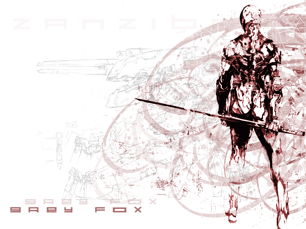 Grey Fox Mgs Wallpaper By Adamtogstad On Deviantart