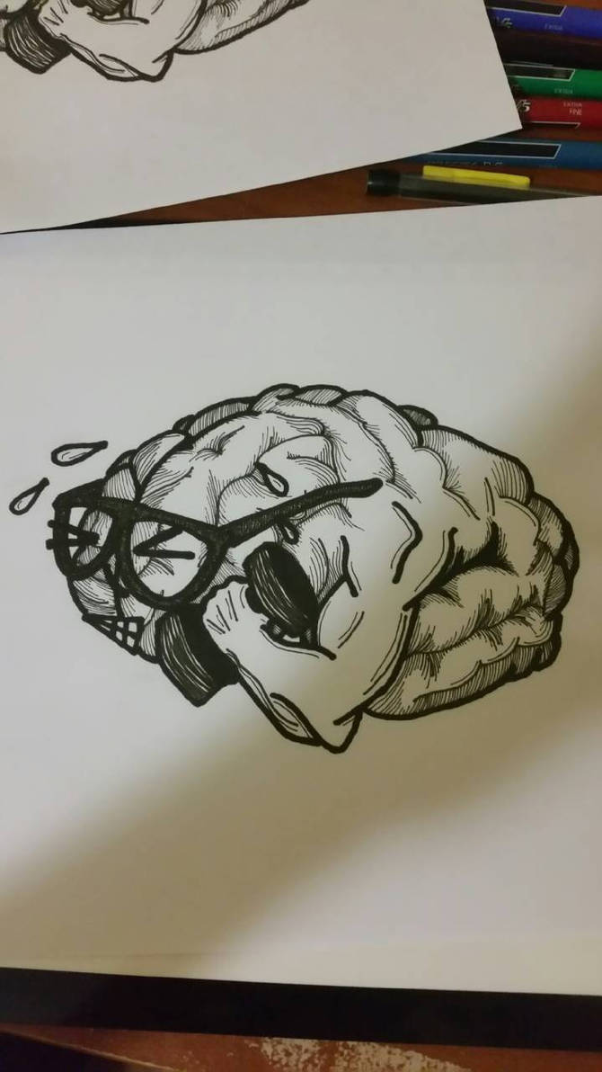 Brainline Doodle Brain Doodle by SocialArmadillo on DeviantArt