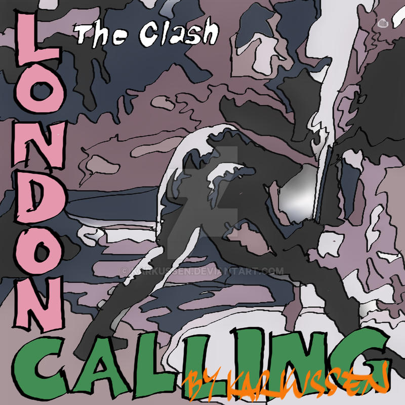 London Calling of The Clash by karkussen