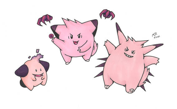 Clefable Breeds - Gengar Cross